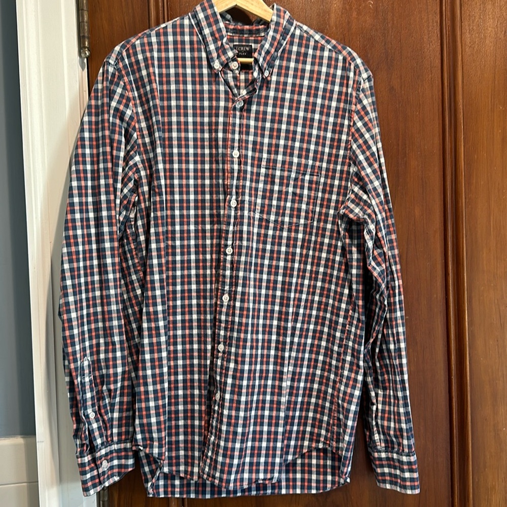 J.Crew mens flex shirt.